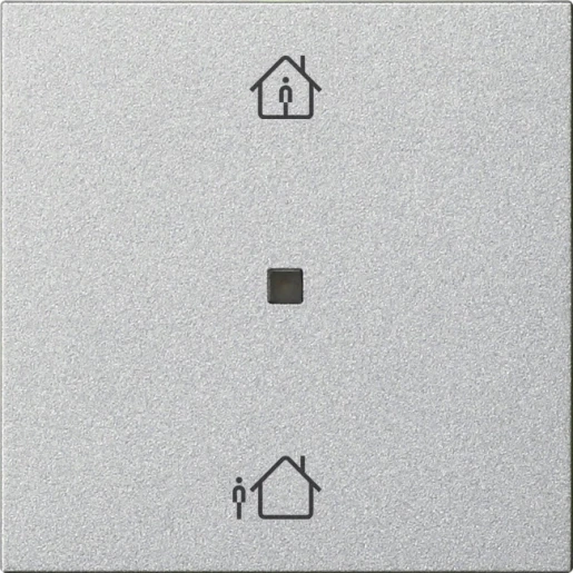 Gira KNX RF bed.el.-op.st. 1-v verwarming System 55 kl.alum.