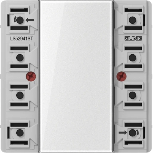 Jung LS range KNX tastermodule Universeel KNX inbouw IP20 LS52941ST