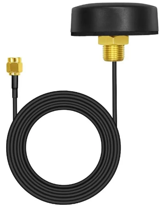 LumenRadio 104-1033 5dBi puck antenne, zwart, IP65, RP-SMA