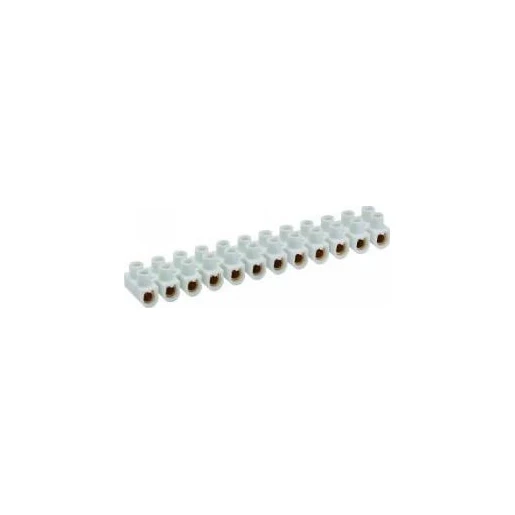 Bizline Kroonklemstrook 2.5mm2 van wit polypropyleen