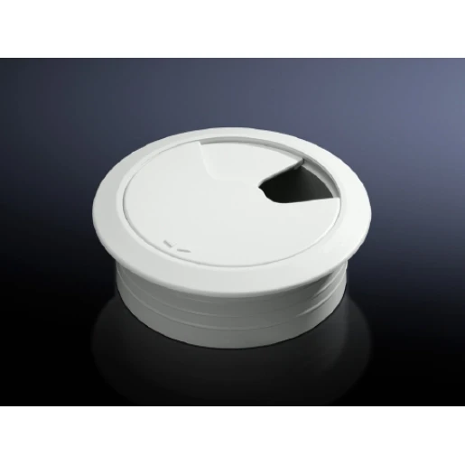 Rittal IW kabeldoorvoer voor werkblad Kunststof 71.5x24.7x71.5mm grijs RAL 7035 6902770