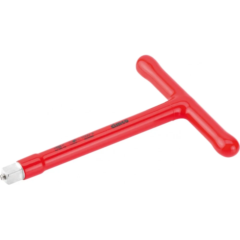 Cimco T-sleutel 1/2" 200mm VDE geïsoleerd 1000 V 112650