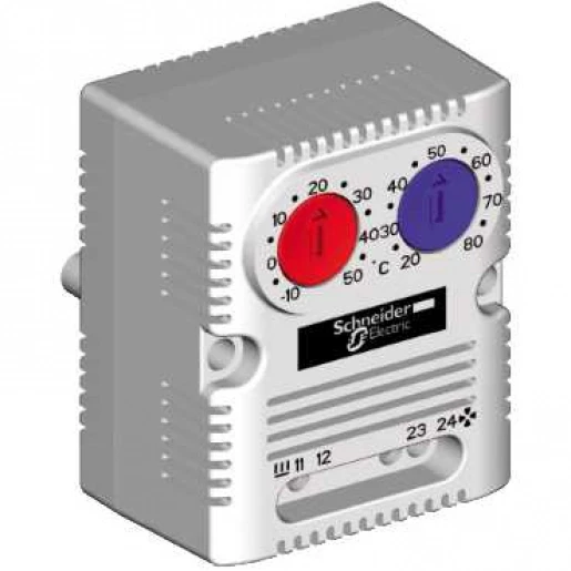 Sarel Thermostaat dubbel (no nc) (°c)