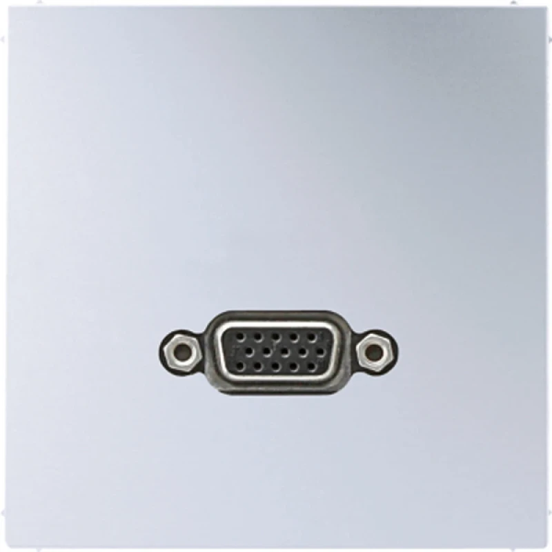 Jung LS range afdekking aluminium 1x vga MAAL1102