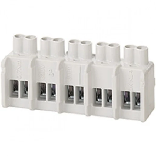 Hensel Klemmen 1,5-6 mm² 5-polig 2 klemposities per pool