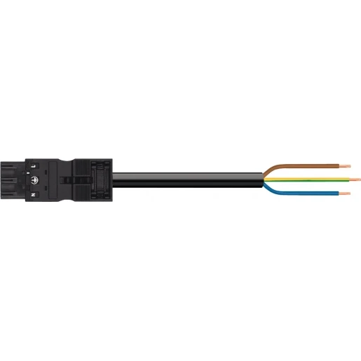 Wago Serie 771 Patchkabel gebouwinstallatie 3p Stekker Vrij kabeluiteinde 3000mm