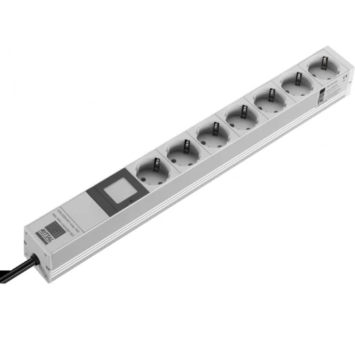 Rittal DK Tafelcontactdoos PDU + lokale ampèremeting 7RA 16A snoer 3m 7240301