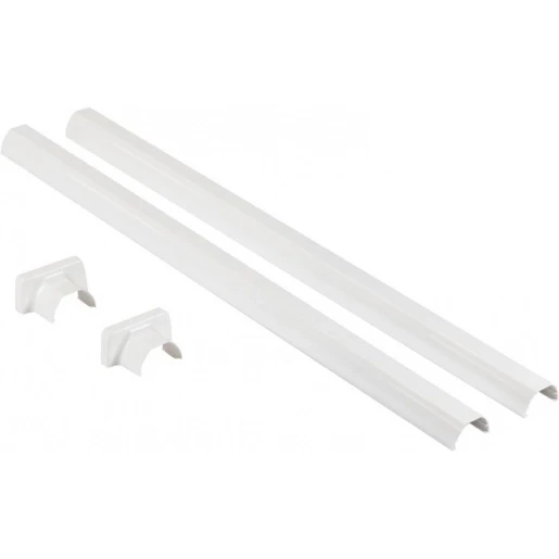 Legrand afdekkit profiel van zuil 1 en 2 compartimenten kunststof wit RAL 9003 653066