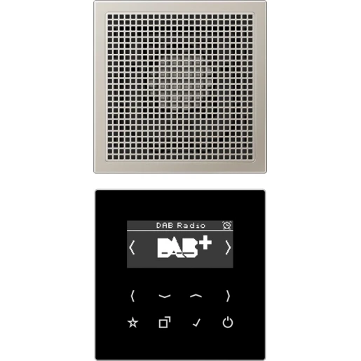 Jung LS range smartradio mono DAB+ FM ontvanger DABES1