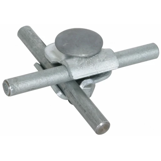 Dehn Mmv clamp st/tzn f.rd 6-8mm with with truss head screw and nut