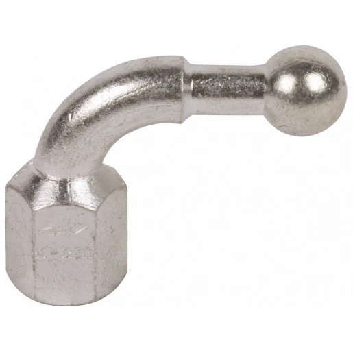 Dehn Fixed ball point d=25mm angled (90°) with m16 female thread