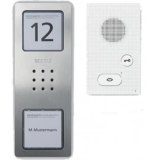 Siedle Audio set basis 1 binnenpost zilver 210008742-00