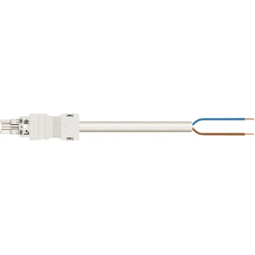 Wago SERIE 771 Patchkabel gebouwinstallatie 2p Contrastekker (female) Vrij kabeluiteinde 2000mm