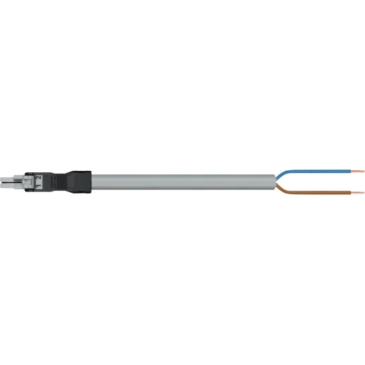 Wago SERIE 891 Patchkabel gebouwinstallatie 2p Contrastekker (female) Vrij kabeluiteinde 6000mm
