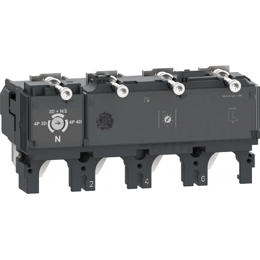 Schneider Electric BEVEILIGING MICROLOGIC 1.3M 320A 4P3L