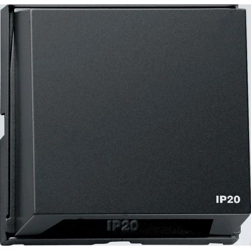 Gira TX_44 Adapterraam kap opsteekbaar klapdeksel antraciet RAL 7016 116367