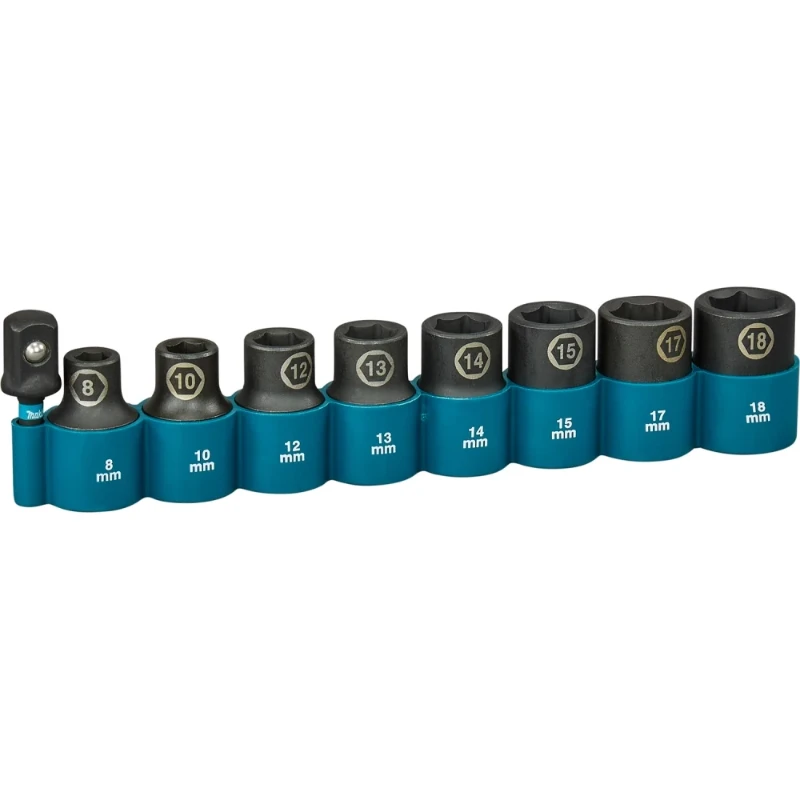 Makita Krachtdoppenset 9-delig E-16645
