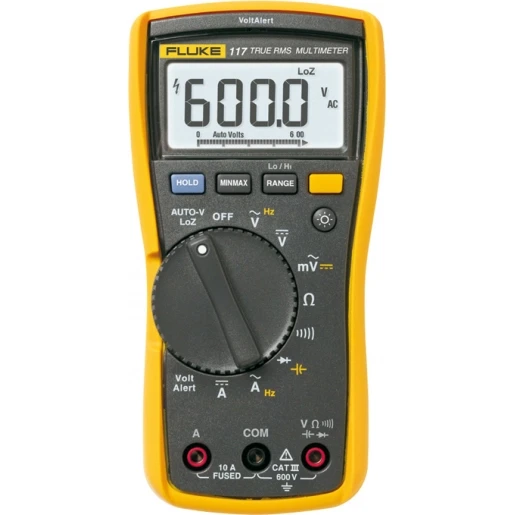 Fluke Multimeter 600V AC/DC CAT III Digitaal 2583647