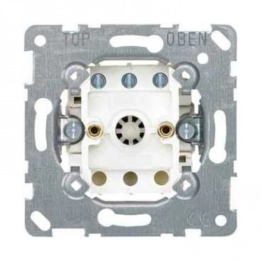 Merten Systeem M 3-standenschakelaar basis inbouw Schakeling 2 - 1 - 3 10A 250V MTN317100