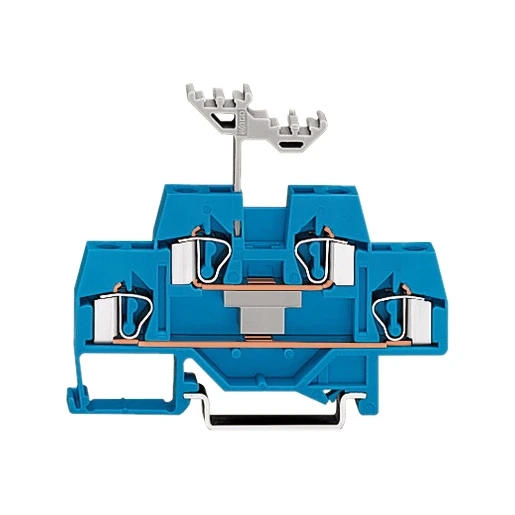 Wago Serie 281 Verbindingsrijgklem 0,08-4mm² eendr. 0,08-4mm² meerdr. Blauw