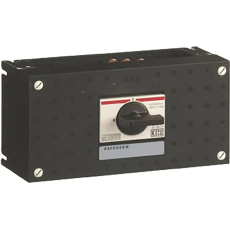 ABB 4-polig 40a incl.2 aansluitblokjes schakelkast