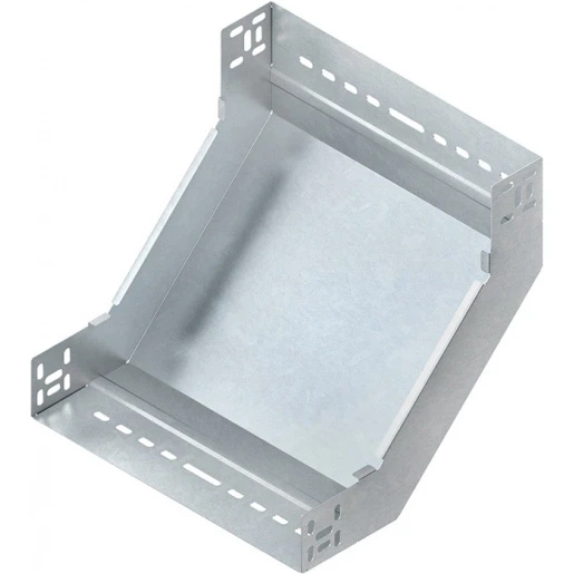 Niedax RSD bocht / hoekstuk kabelgoot stijgstuk 150x60mm Staal 90° sdz 161667