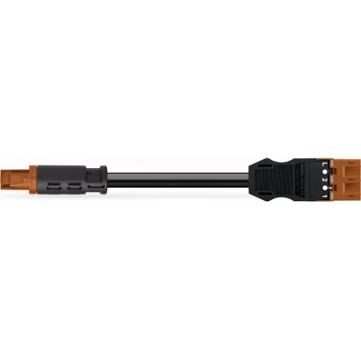Wago Winsta Patchkabel gebouwinstallatie 3p Contrastekker (female) Stekker 2000mm