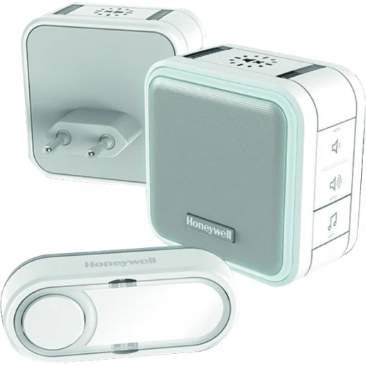 Honeywell Huis & tuin kit ( 1 draagbaar & 1 plug-in, 1 duw) 6V 84dB DC 150m Draadloos DC515NHGP2