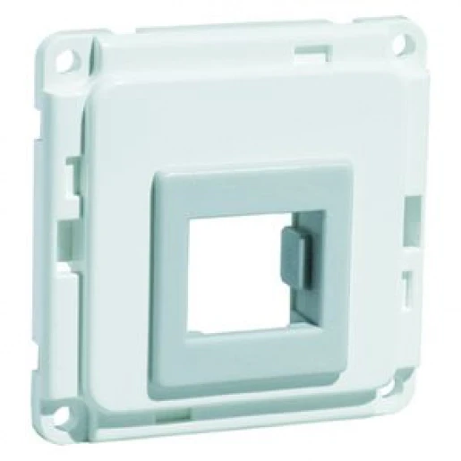 Peha Compacta Cetraalplaat + Attema Modular-Jack 1 connector Zonder label wit 00615811