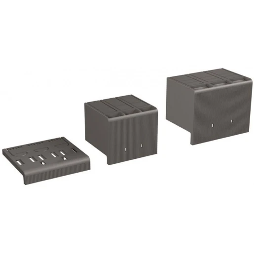 ABB Afdekkap Tmax XT2 hoge uitvoering 3 polig set van 2 stuks