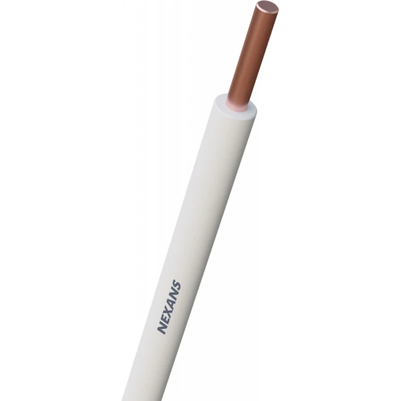 Nexans H07V-U Eca Installatiedraad 2.5mm² wit 100M 10533329