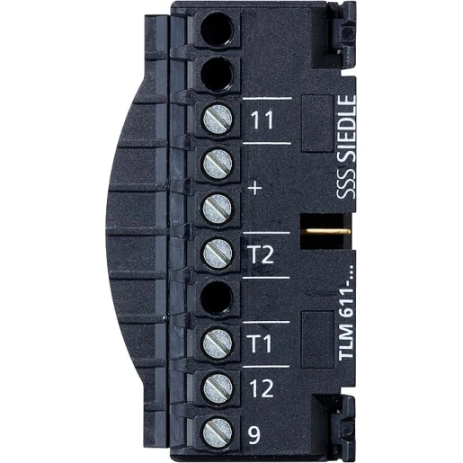 Siedle TLM 611-klemmenblok zwart 210007289-00