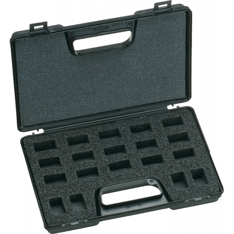Intercable 45 Gereedschapskoffer voor persinzetstuk 250x170x50mm 19 inzetbakken KKPE-45-50