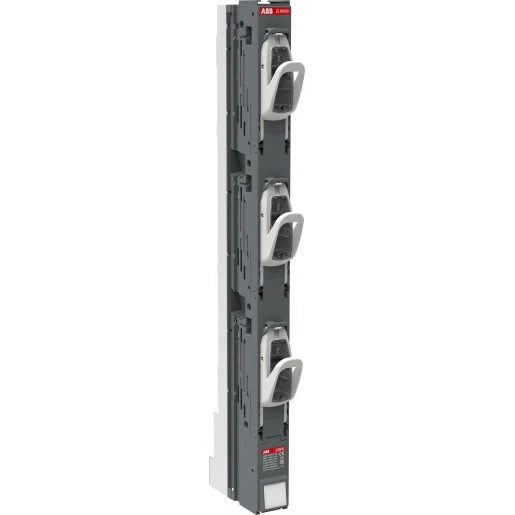 ABB PATROONLASTSCHEIDINGSSTROOK 160A (500V) 1P NH00 3X V-KLEM DIEPTE 1
