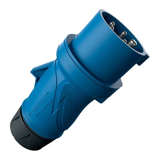 Mennekes CEE-stekker PTXR 16A5p9h 230V IP54
