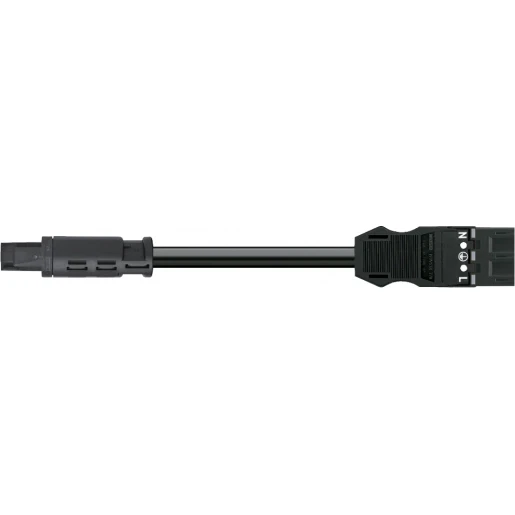 Wago SERIE 774 Patchkabel gebouwinstallatie 3p Contrastekker (female) Stekker 7000mm