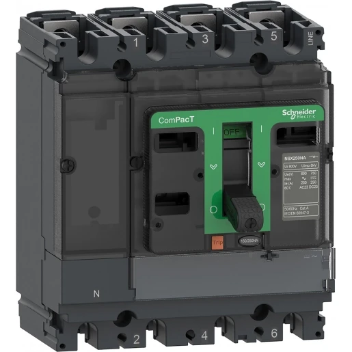 Schneider Electric SWITCH NSX250NA AC 4P 250A