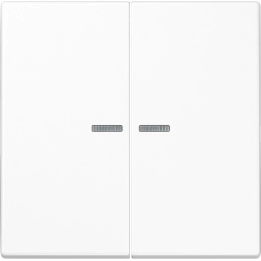 Jung LS range Knx RF-tastafdekking KNX 2-voudig wit inbouw IP2X RAL 9016 LS10921STRFWW