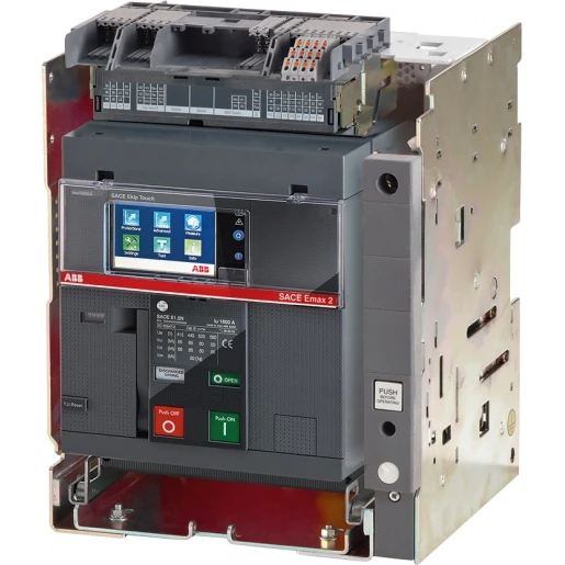 ABB Emax2 E1.2C Touch LSI In=1250A Uitrijdbare uitvoering 3 polig