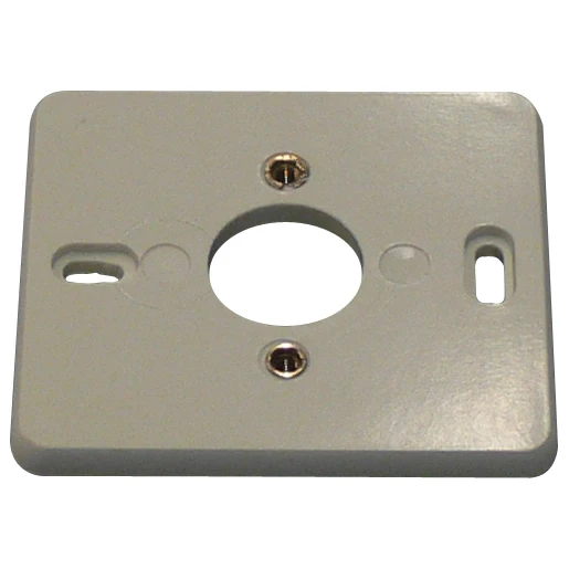 Corodex Montageplaat 1-voudig Horizontaal en verticaal Glanzend wit RAL 9001 2230867WI