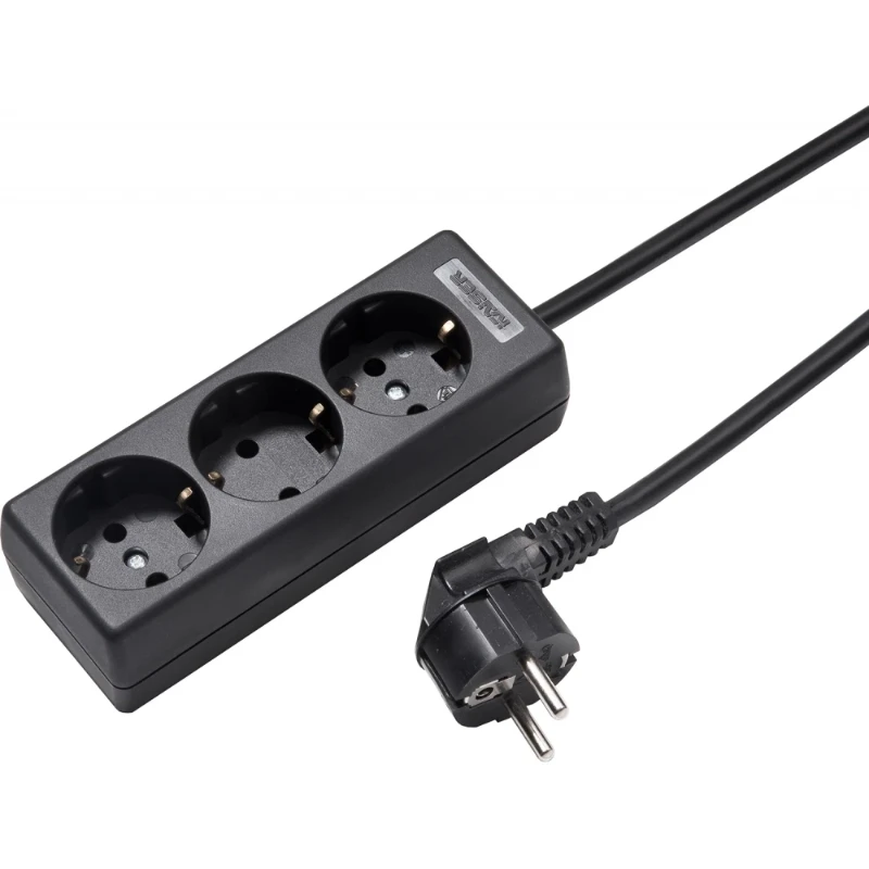 Martin Kaiser Contactdooscombinatie 3RA 16A IP20 snoer 1.5m 1030ZL/15W/SW