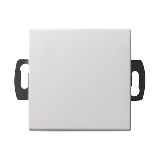 Gira System 55 Drukcontact korte slag maakcontact inbouw Wip Glanzend wit RAL 9010 013803