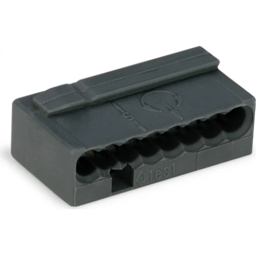Wago Micro lasklem 8x0,6-0,8mm2 d.grijs