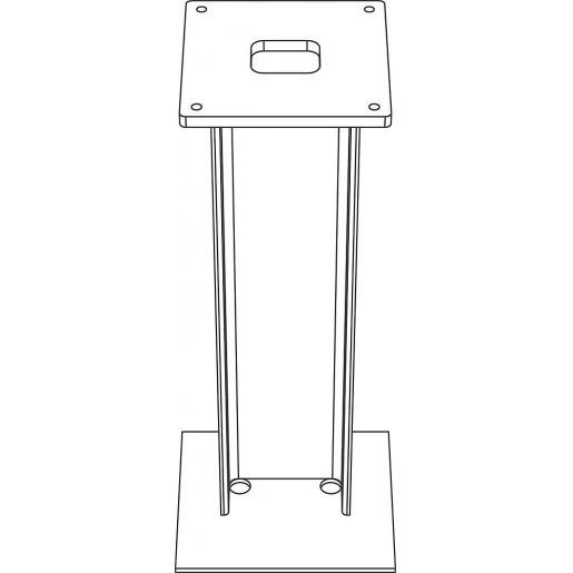 Siedle Accessoire grondstuk 200041025-00