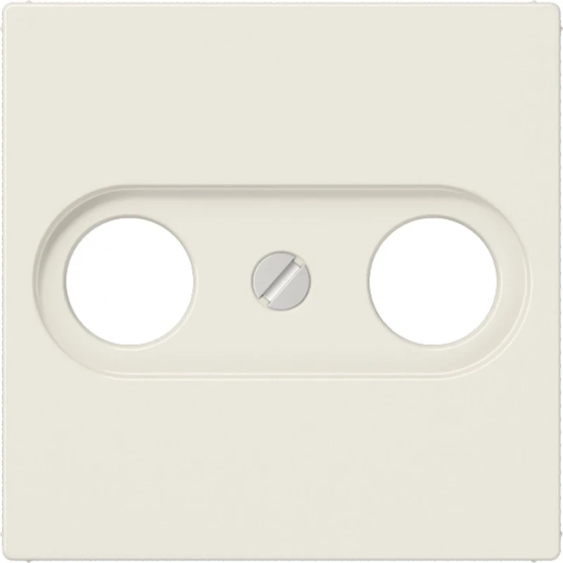 Jung AS range centraalplaat cai a(s)500 1 connector Zonder label wit A561PLTV