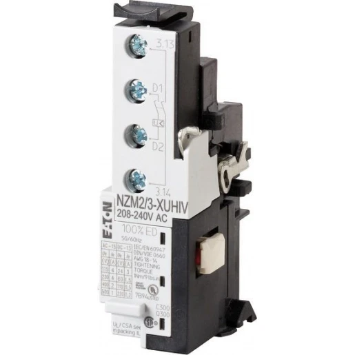 Eaton Onderspanningsafschakelspoel nzm2/3 2xm voorijlend 380-440v ac