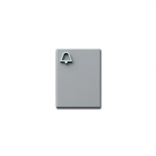Siedle Beltoets + belsymbool zilver 200029804-00