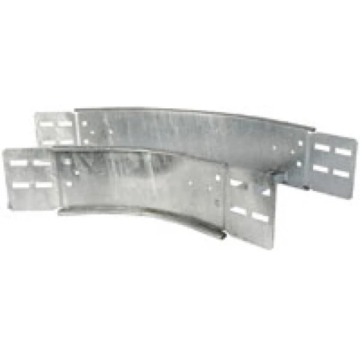Legrand Swifts bocht / hoekstuk kabelladder 60° 490x150mm RVS RVS RAL 7038 EFB45060300S
