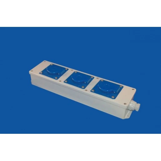 Hateha MVD-065 3X SCHUKO WCD 16A 230V