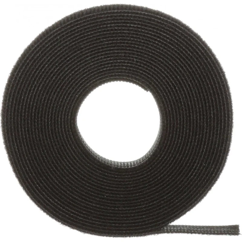 Panduit Klittenband zwart rol4,5m